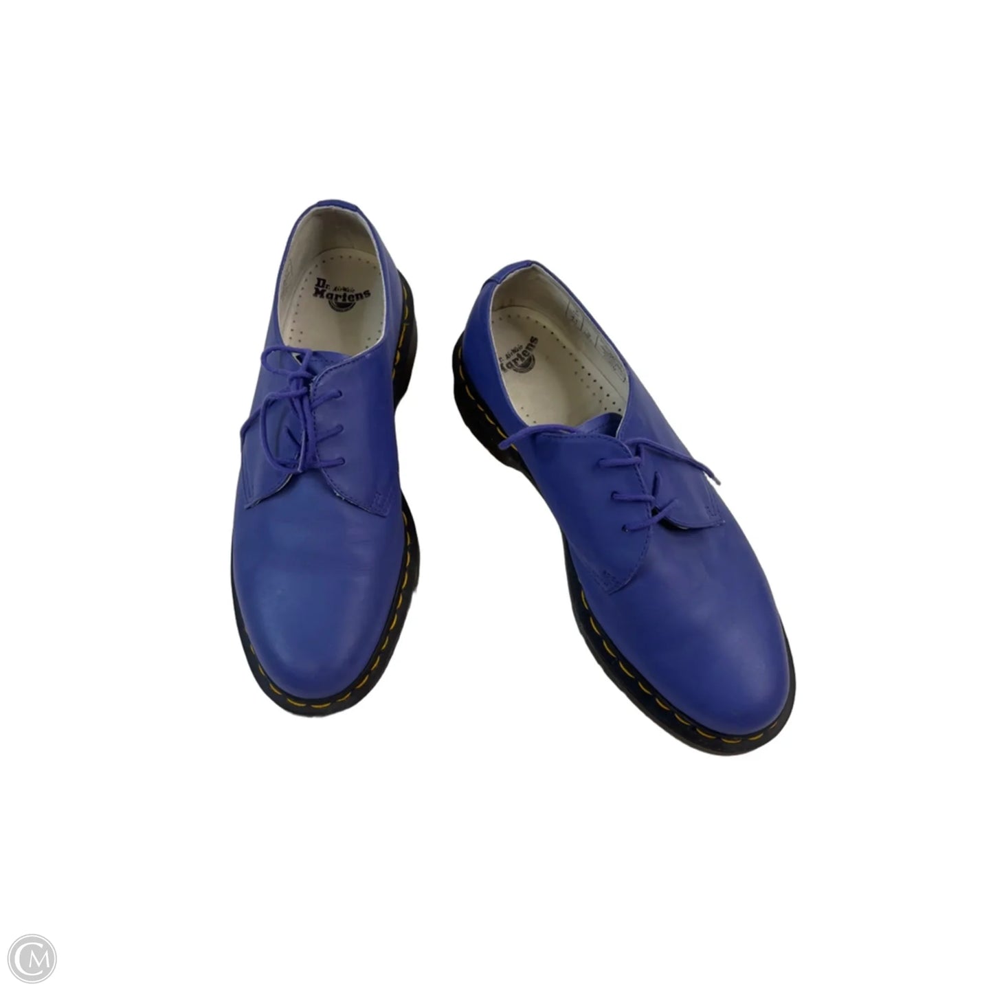 Shoes Flats By Dr Martens In Purple, Size: 9