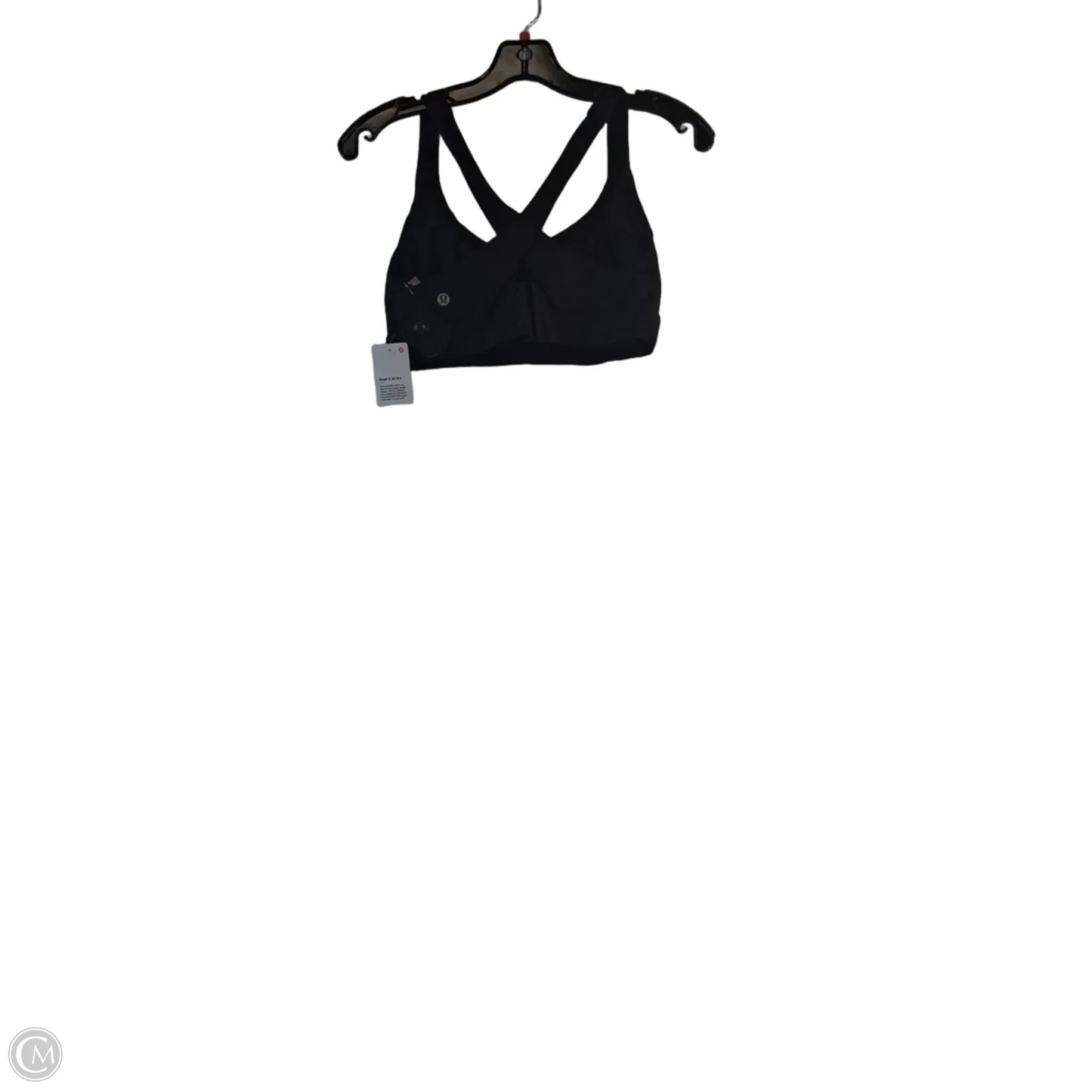 Athletic Bra By Lululemon In Black, Size: M