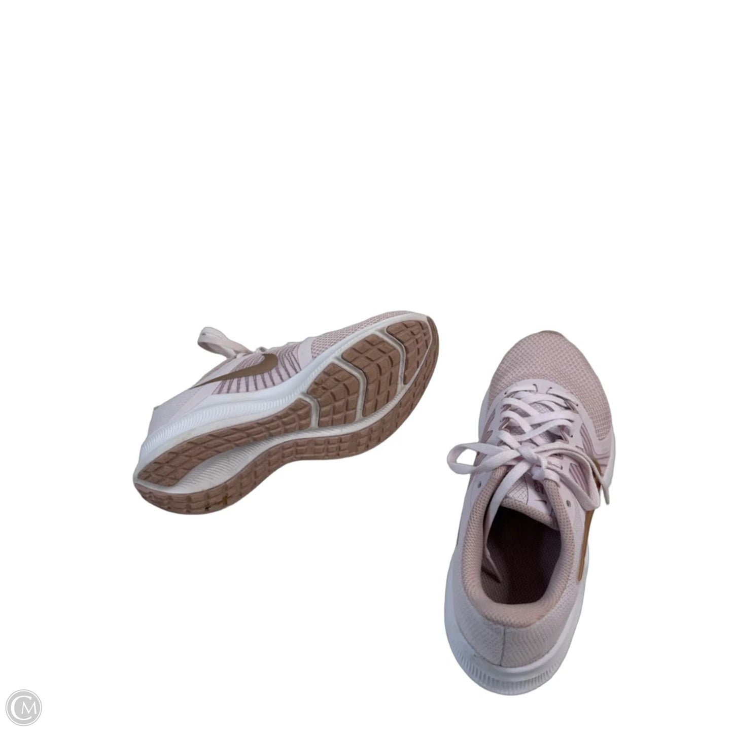 Shoes Athletic By Nike Apparel In Pink & White, Size: 6
