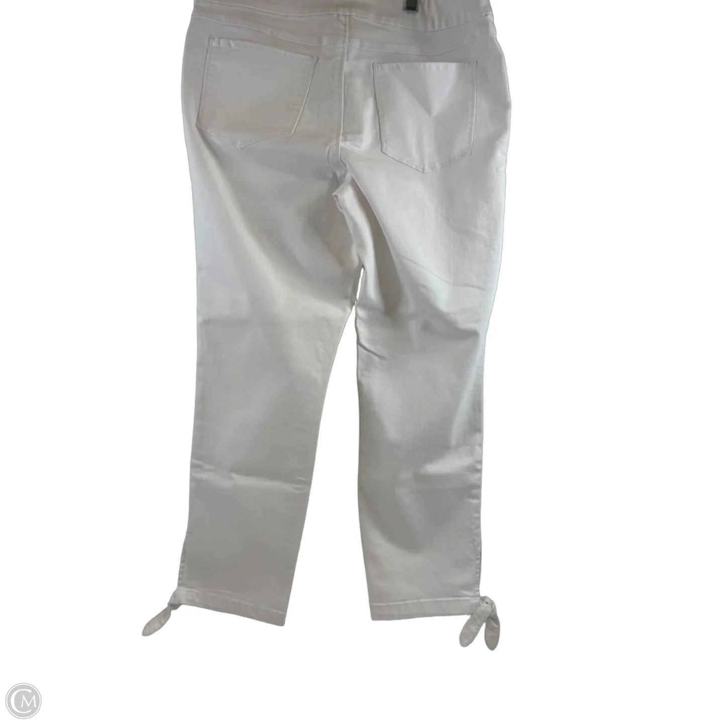 Jeans Jeggings By Tribal In White Denim, Size: 14
