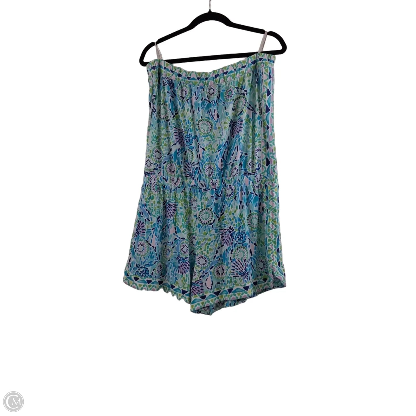 Romper Designer By Lilly Pulitzer In Black, Size: Xl