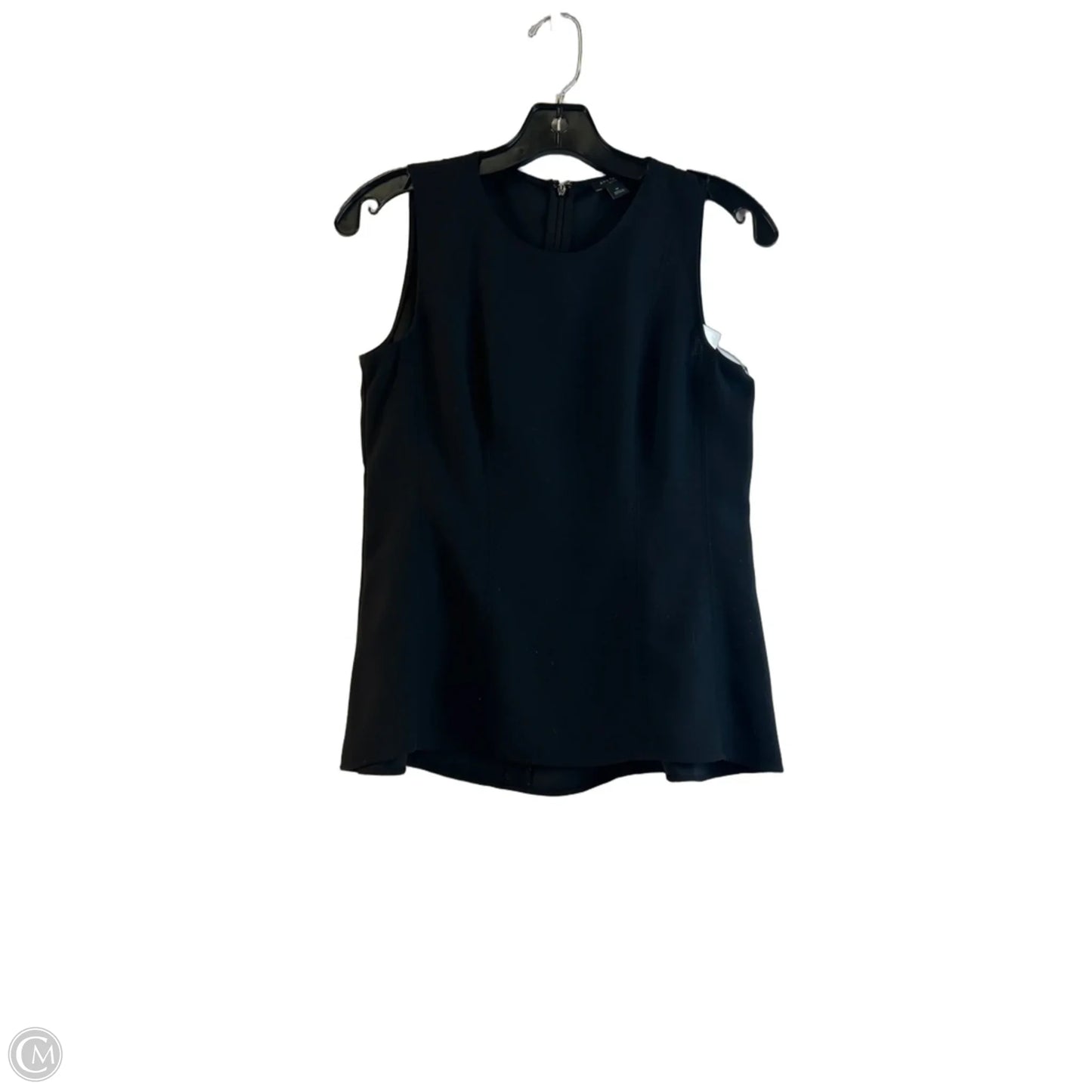 Top Sleeveless By Ann Taylor In Black, Size: Xsp