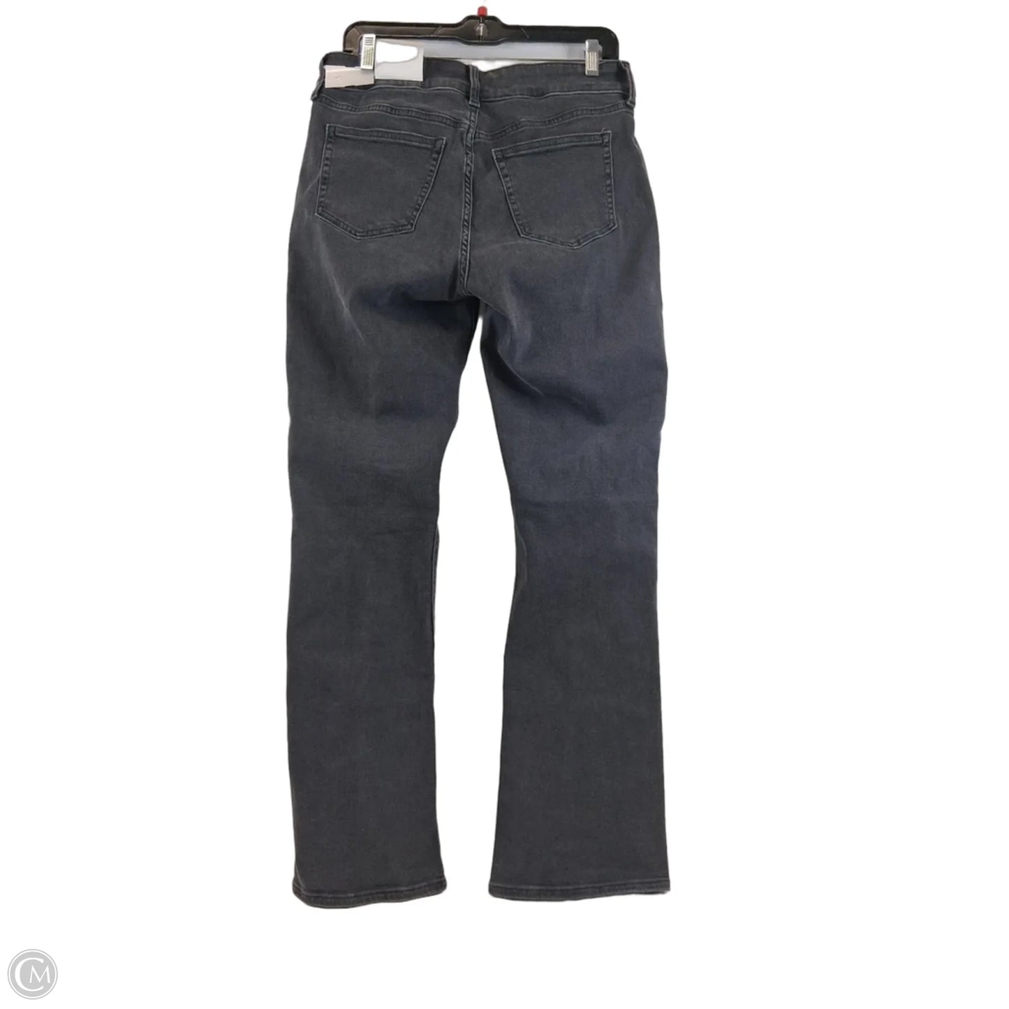 Jeans Boot Cut By Gap In Black Denim, Size: 10