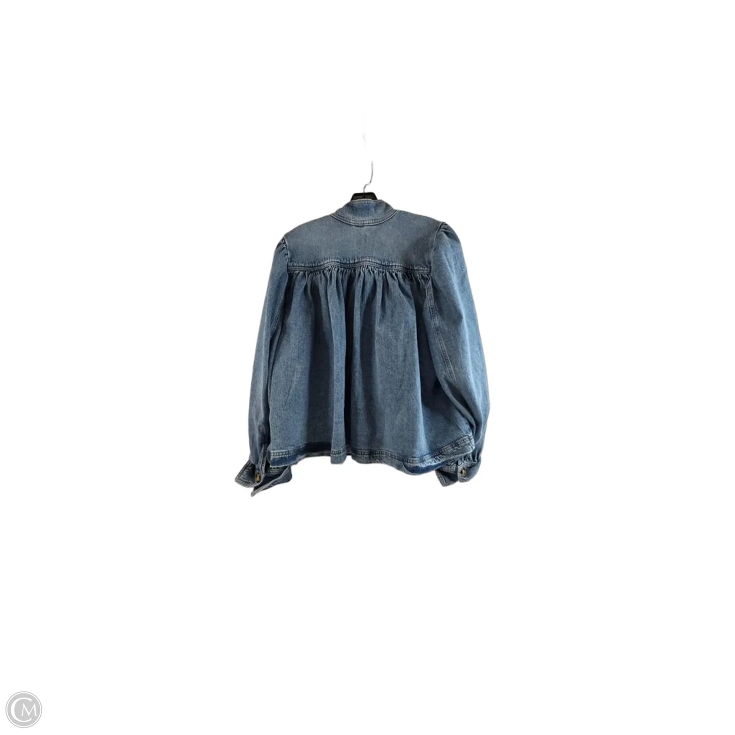 Jacket Denim By Scoop In Blue Denim, Size: Xl