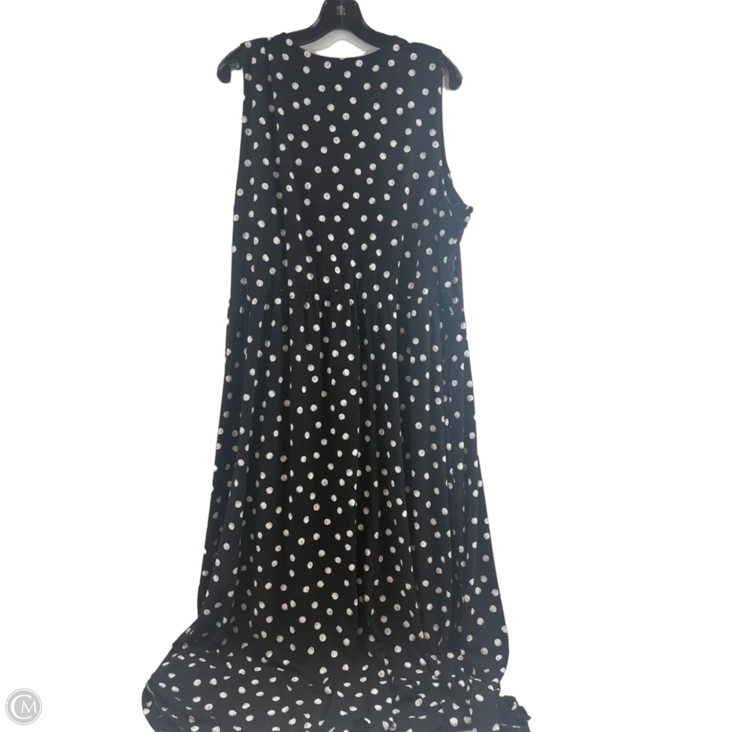 Dress Casual Midi By Lane Bryant In Black & White, Size: 3x