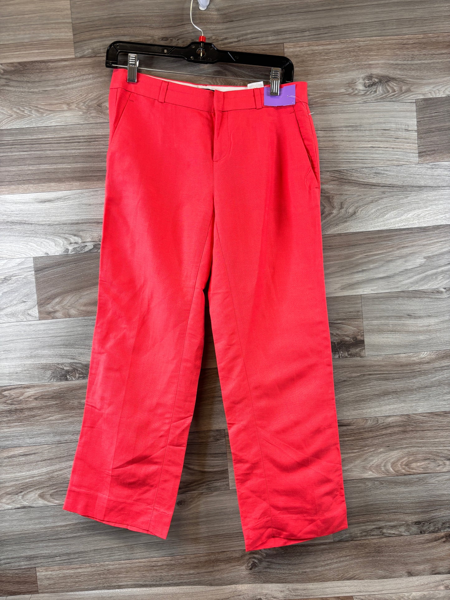 Orange Pants Cropped Banana Republic, Size 0