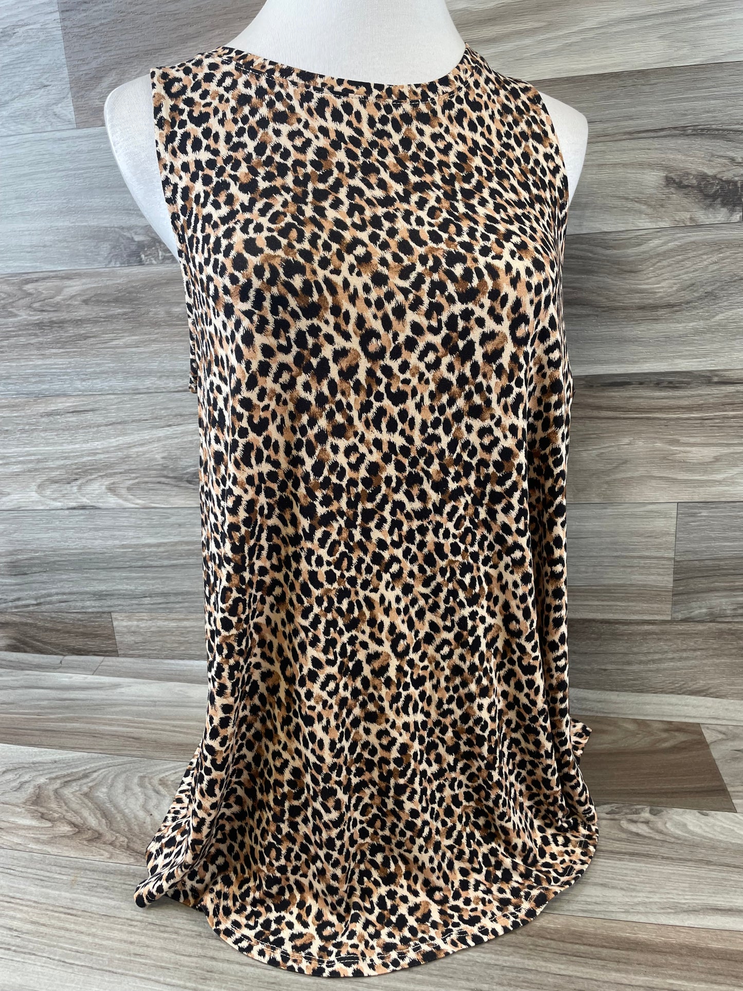 Animal Print Top Sleeveless Old Navy, Size M