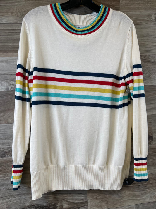 Top Long Sleeve Basic By Clothes Mentor In Striped Pattern, Size: M