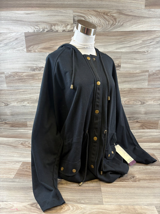 Jacket Other By Clothes Mentor In Black, Size: 3x