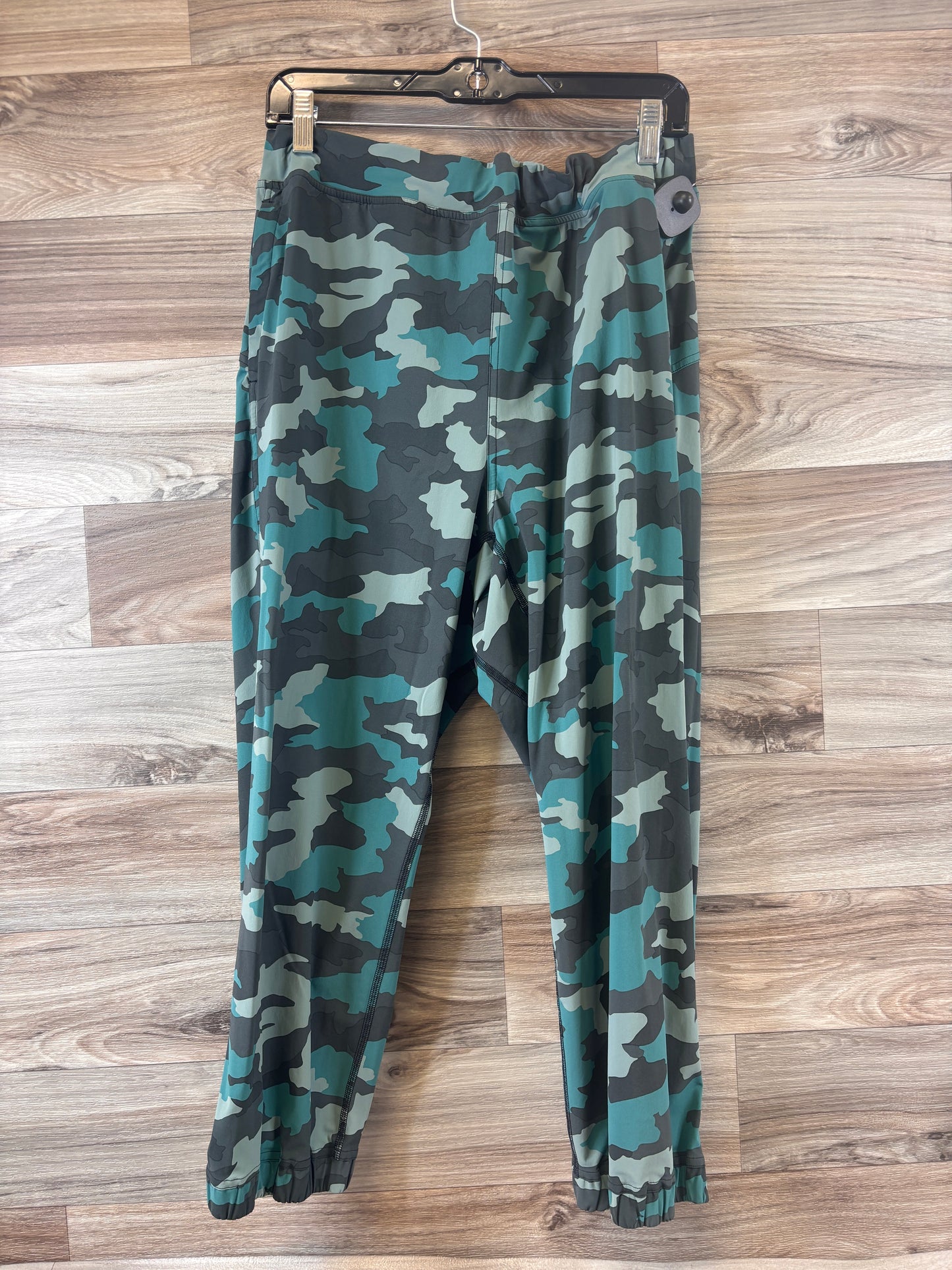 Athletic Pants By Lululemon In Camouflage Print, Size: Xl