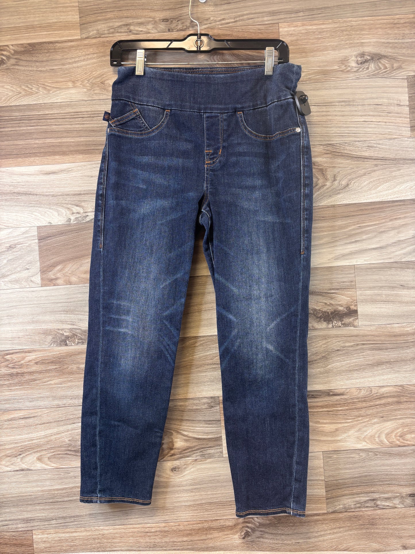 Jeans Skinny By Rock And Republic In Blue Denim, Size: 8