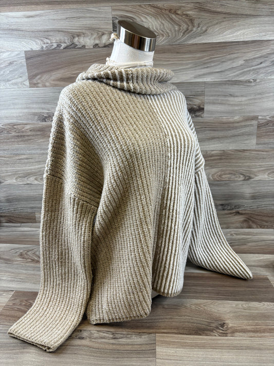 Sweater By Clothes Mentor In Tan, Size: L