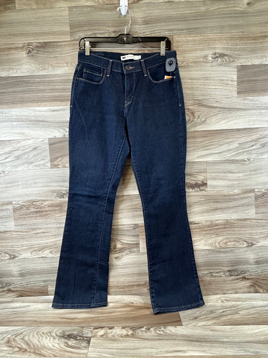 Jeans Boot Cut By Levis In Blue Denim, Size: 6