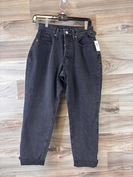 Jeans Straight By Old Navy In Black, Size: 4p