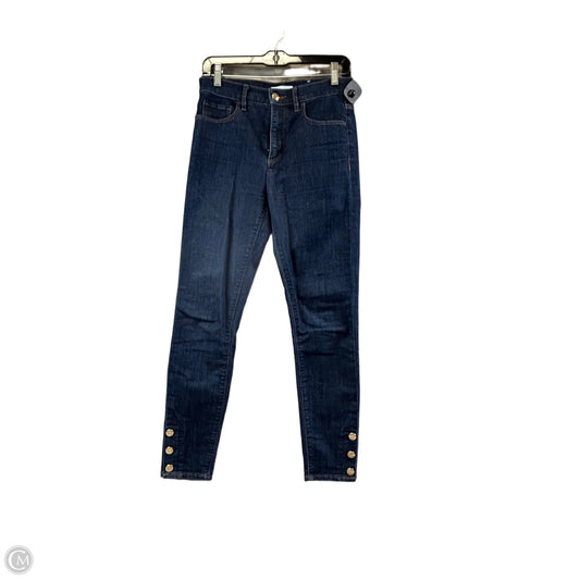 Jeans Skinny By Loft In Blue Denim, Size: 2