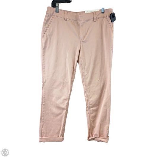 Pants Chinos & Khakis By Loft In Peach, Size: 8p
