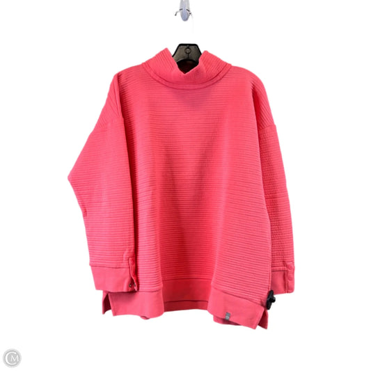 Top Long Sleeve By Talbots In Orange, Size: Xl