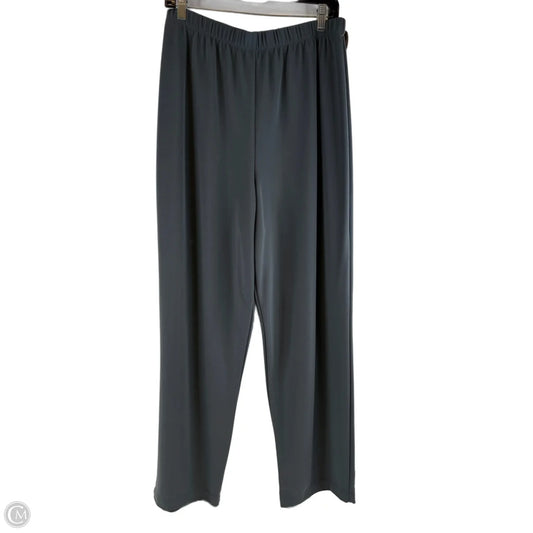 Pants Wide Leg By Susan Graver In Green, Size: 12p