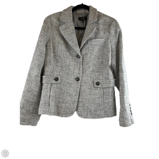 Blazer By Talbots In Grey, Size: M