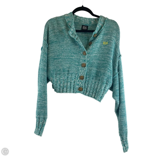 Sweater Cardigan By Bdg In Aqua, Size: S