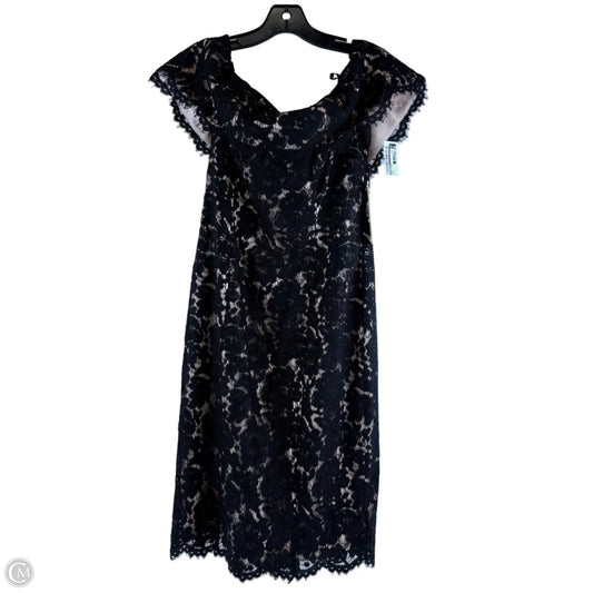 Dress Casual Maxi By Eliza J In Black & Tan, Size: 6