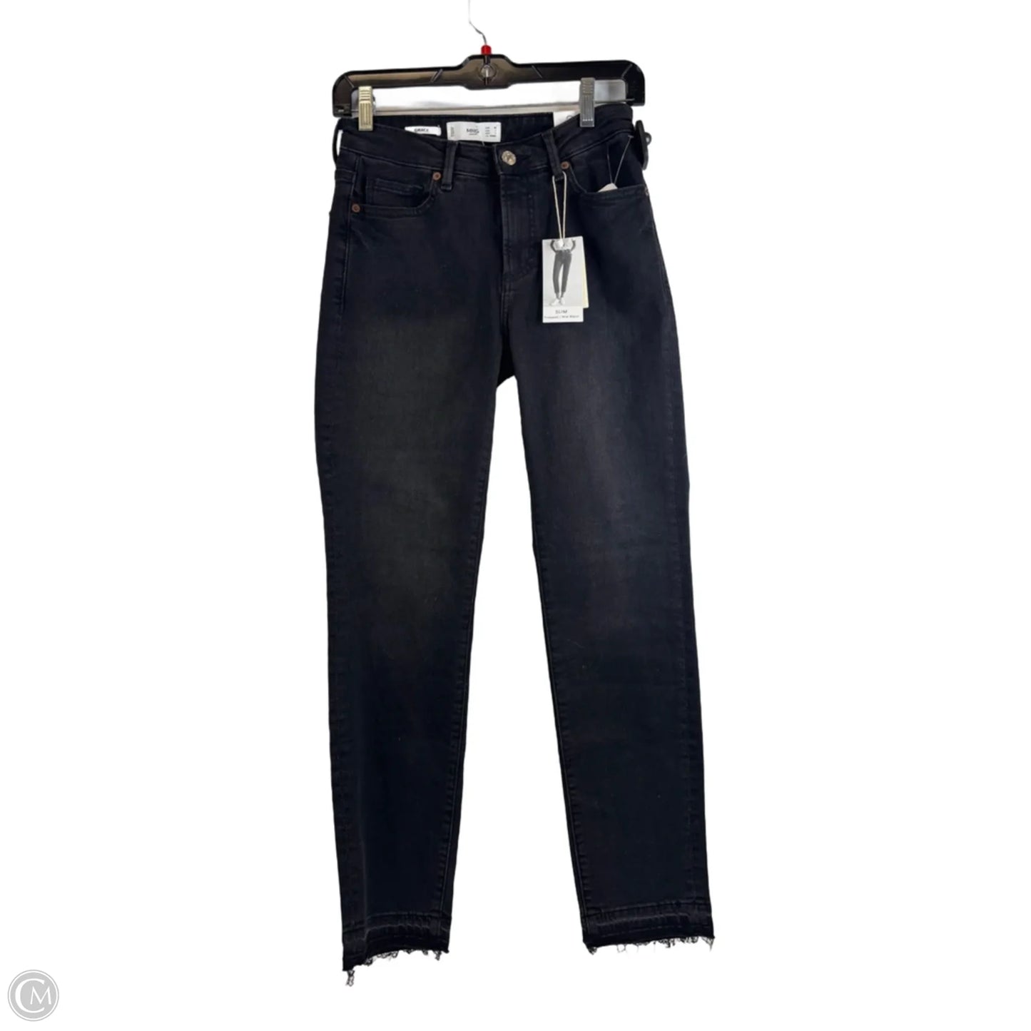 Jeans Cropped By Mng In Black, Size: 4