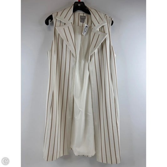 Vest Other By Chicos In Striped Pattern, Size: 2