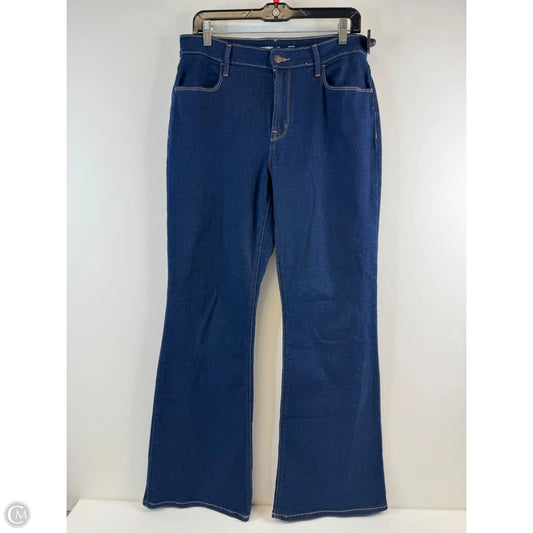 Jeans Flared By Old Navy In Blue Denim, Size: 12
