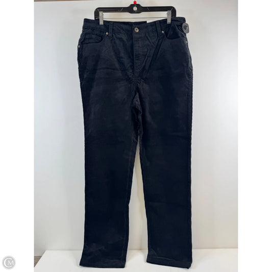 Pants Corduroy By Style And Company In Black, Size: 16