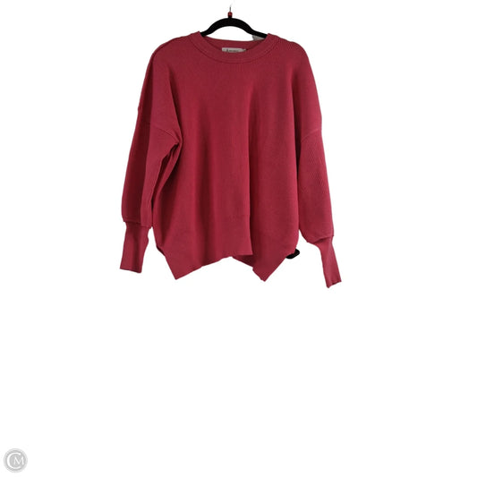 Sweater By Clothes Mentor In Coral, Size: M