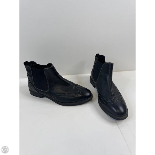 Boots Ankle Flats By Hush Puppies In Black, Size: 9.5