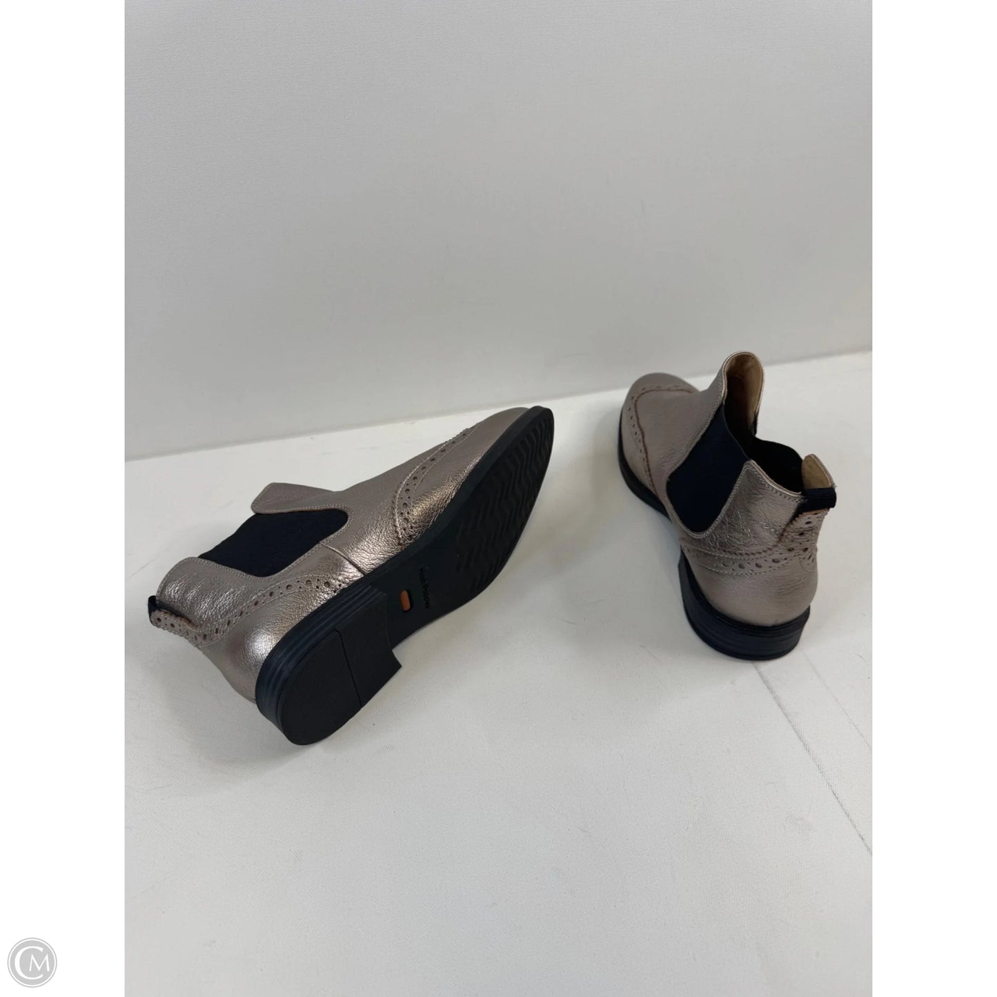 Boots Ankle Flats By Hush Puppies In Gold, Size: 9.5
