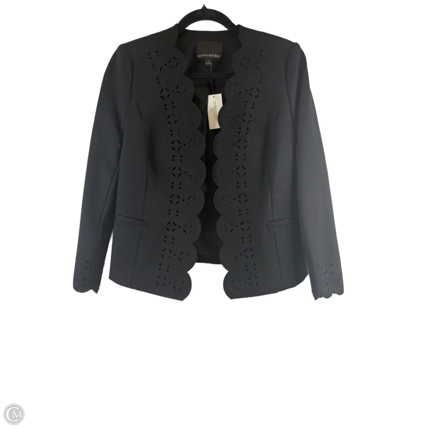 Blazer By Banana Republic In Black, Size: S