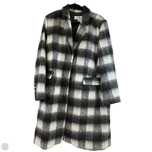 Coat Other By Liz Claiborne In Black & White, Size: Xl
