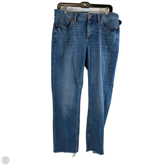Jeans Skinny By Lc Lauren Conrad In Blue Denim, Size: 14