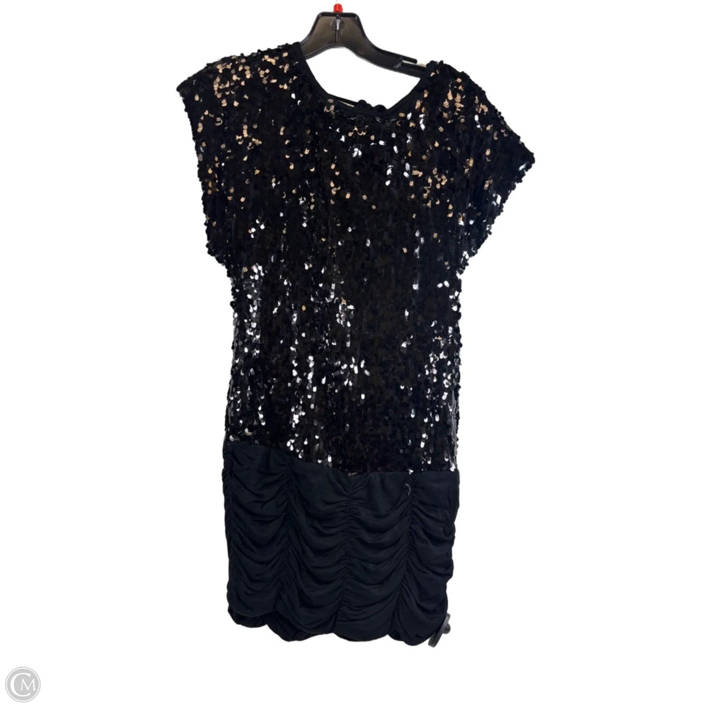 Top Short Sleeve By Forever In Black, Size: M