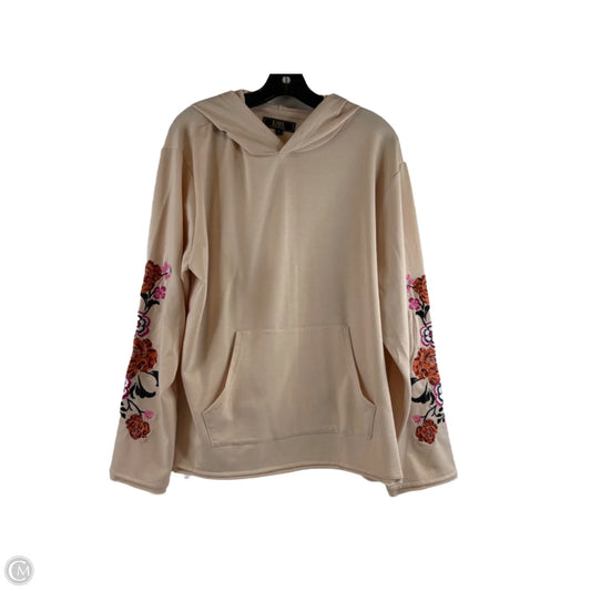 Top Long Sleeve By L Agence In Peach, Size: L
