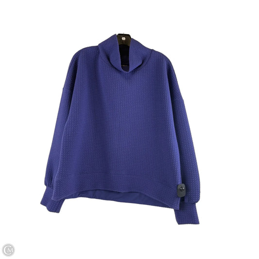 Top Long Sleeve By Calia In Blue, Size: L