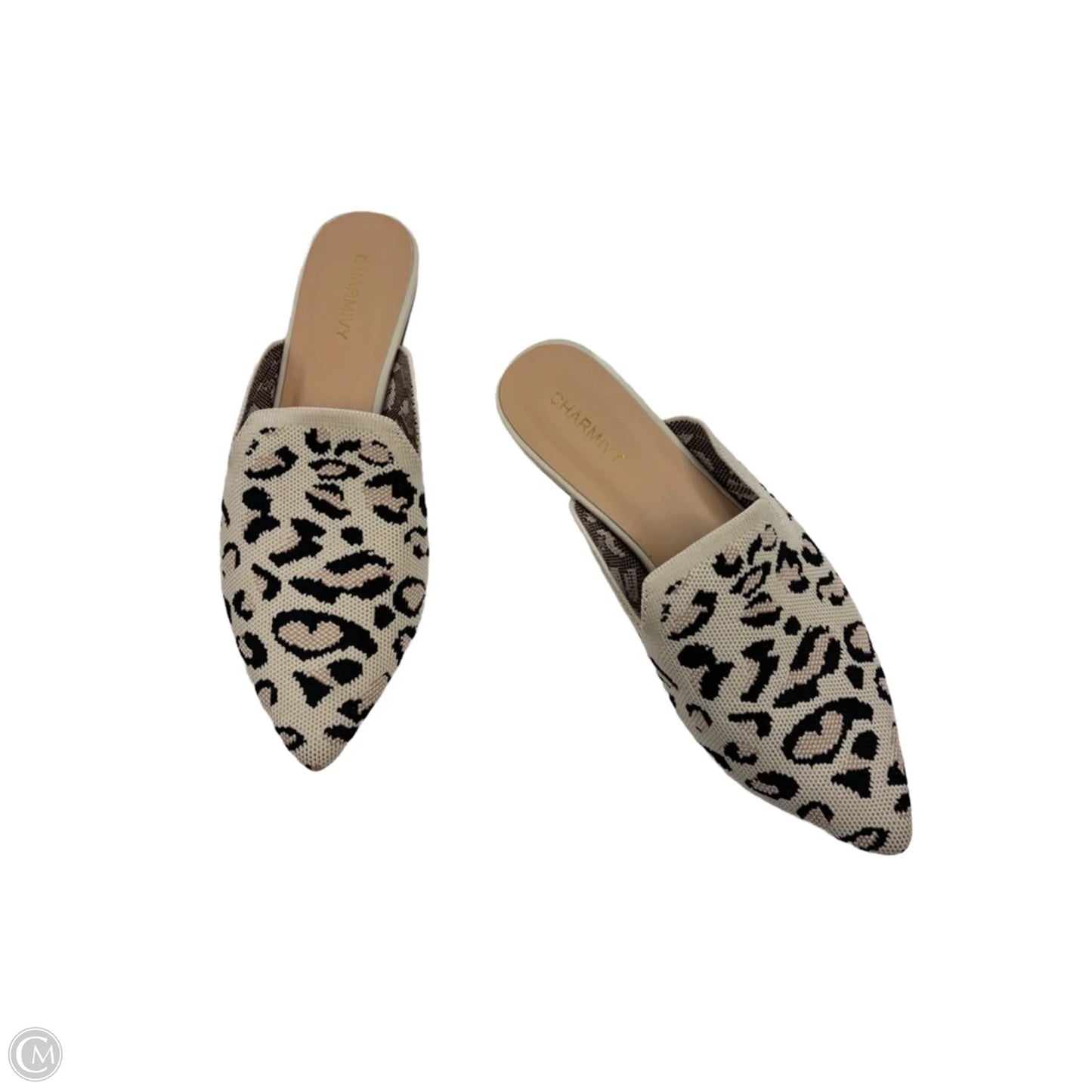 Shoes Flats By Clothes Mentor In Animal Print, Size: 8