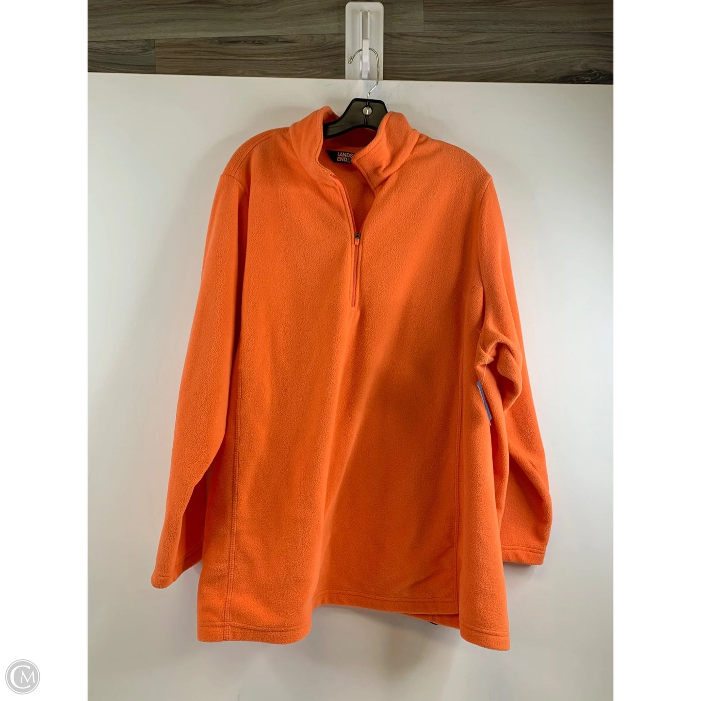 Athletic Fleece By Lands End In Orange, Size: 3x