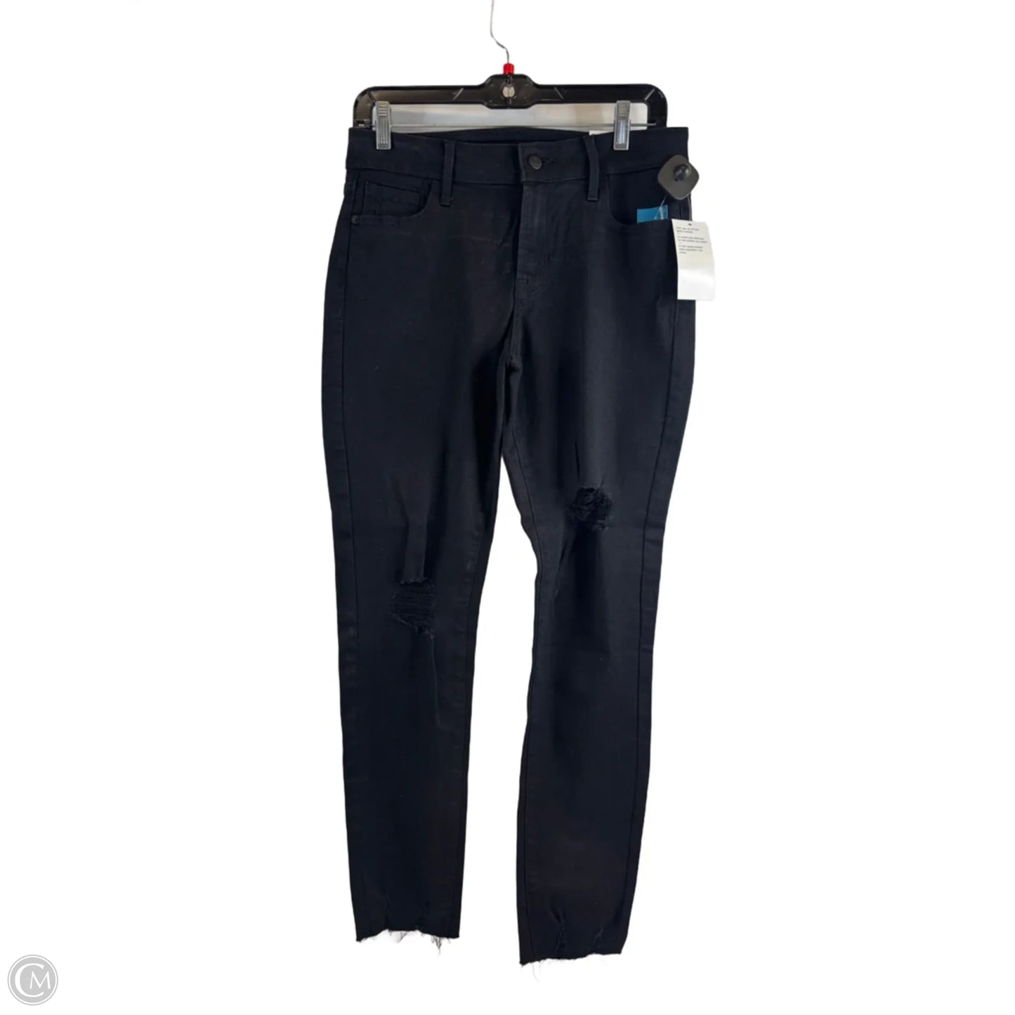 Jeans Skinny By Old Navy In Black, Size: 10