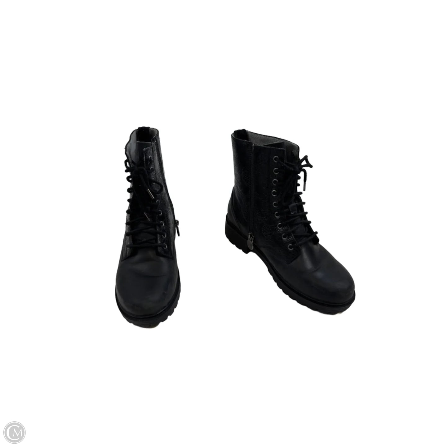 Boots Ankle Heels By Alegria In Black, Size: 7