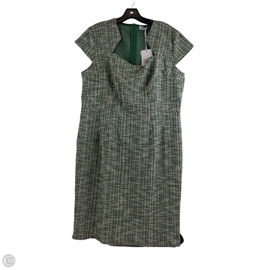 Dress Casual Midi By Grace Karin In Green, Size: 2x