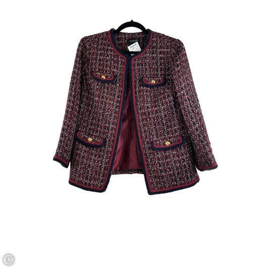Blazer By Talbots In Blue & Red, Size: S