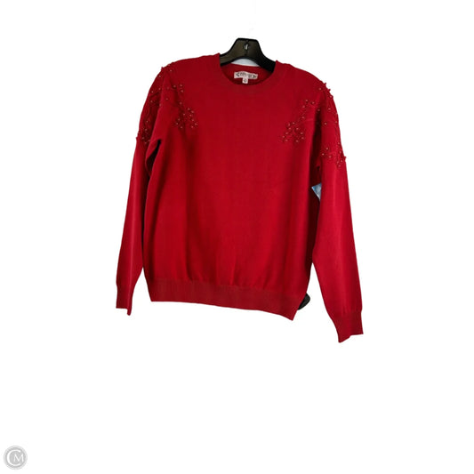 Top Long Sleeve By Nanette Lepore In Red, Size: M
