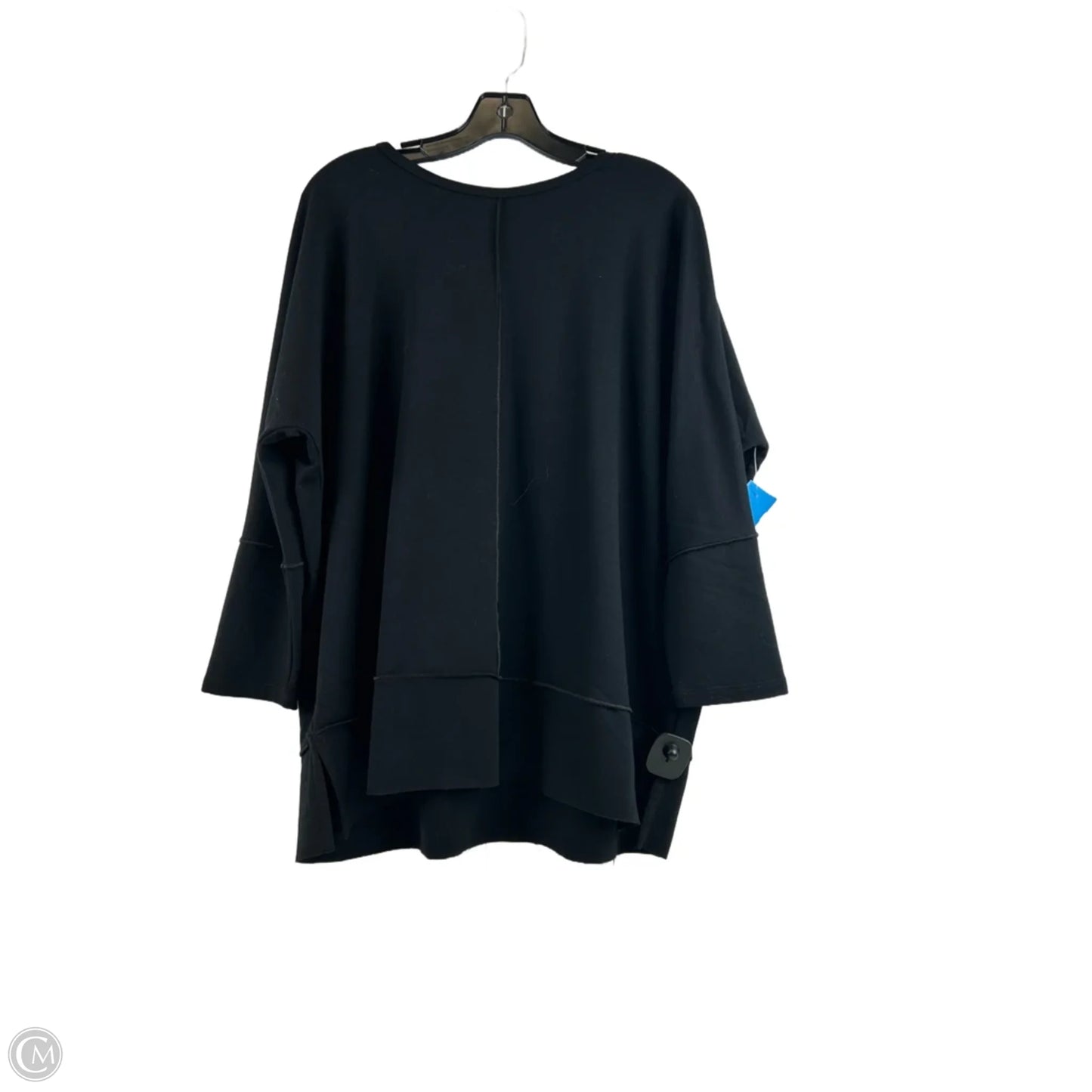 Top Long Sleeve By Spanx In Black, Size: L
