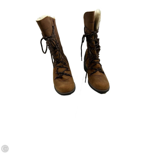 Boots Snow By Merrell In Tan, Size: 9.5