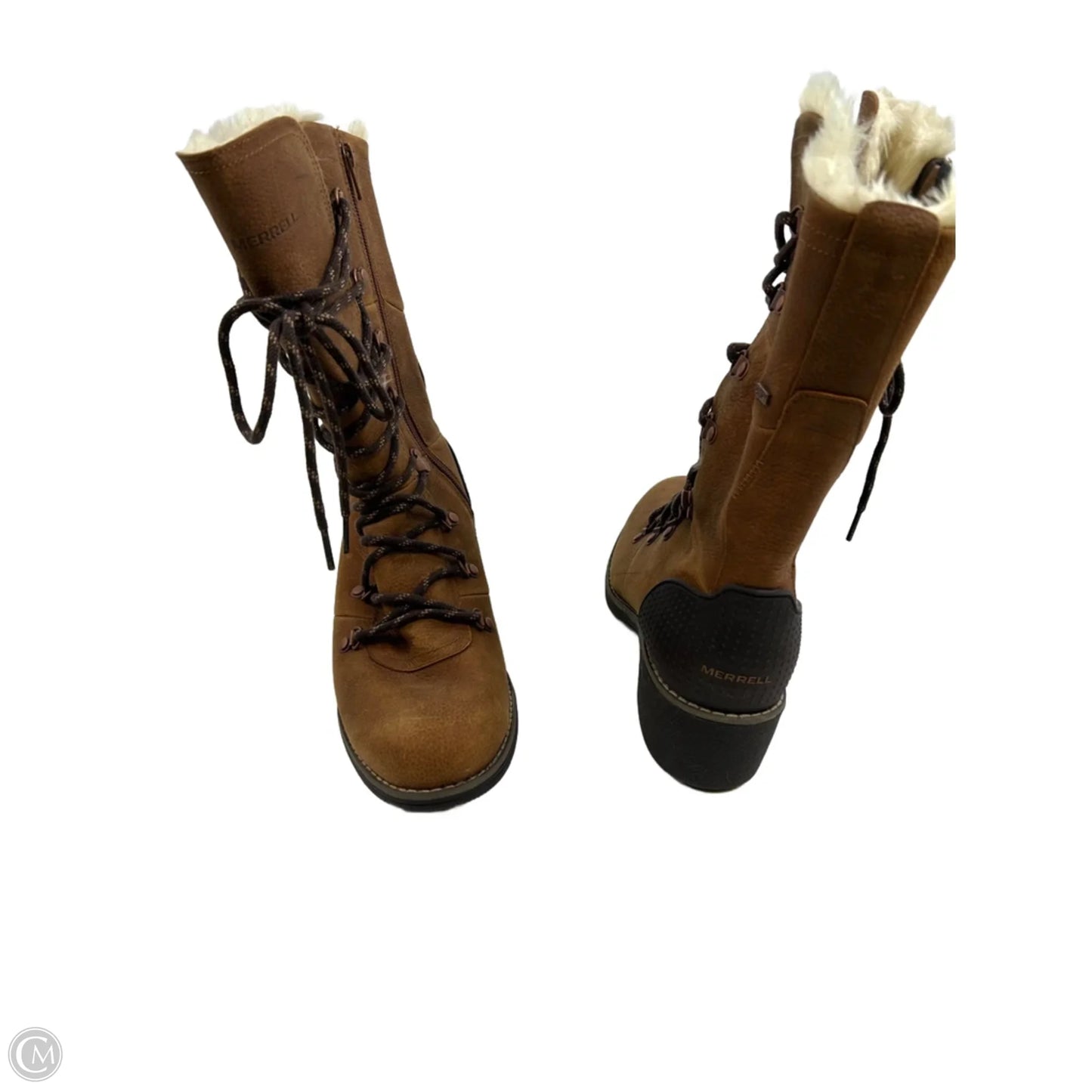 Boots Snow By Merrell In Tan, Size: 9.5