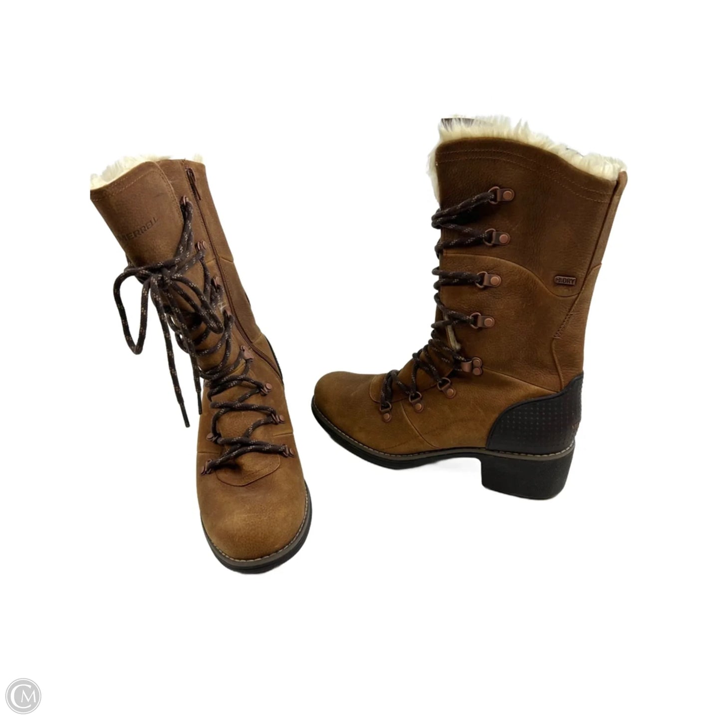 Boots Snow By Merrell In Tan, Size: 9.5