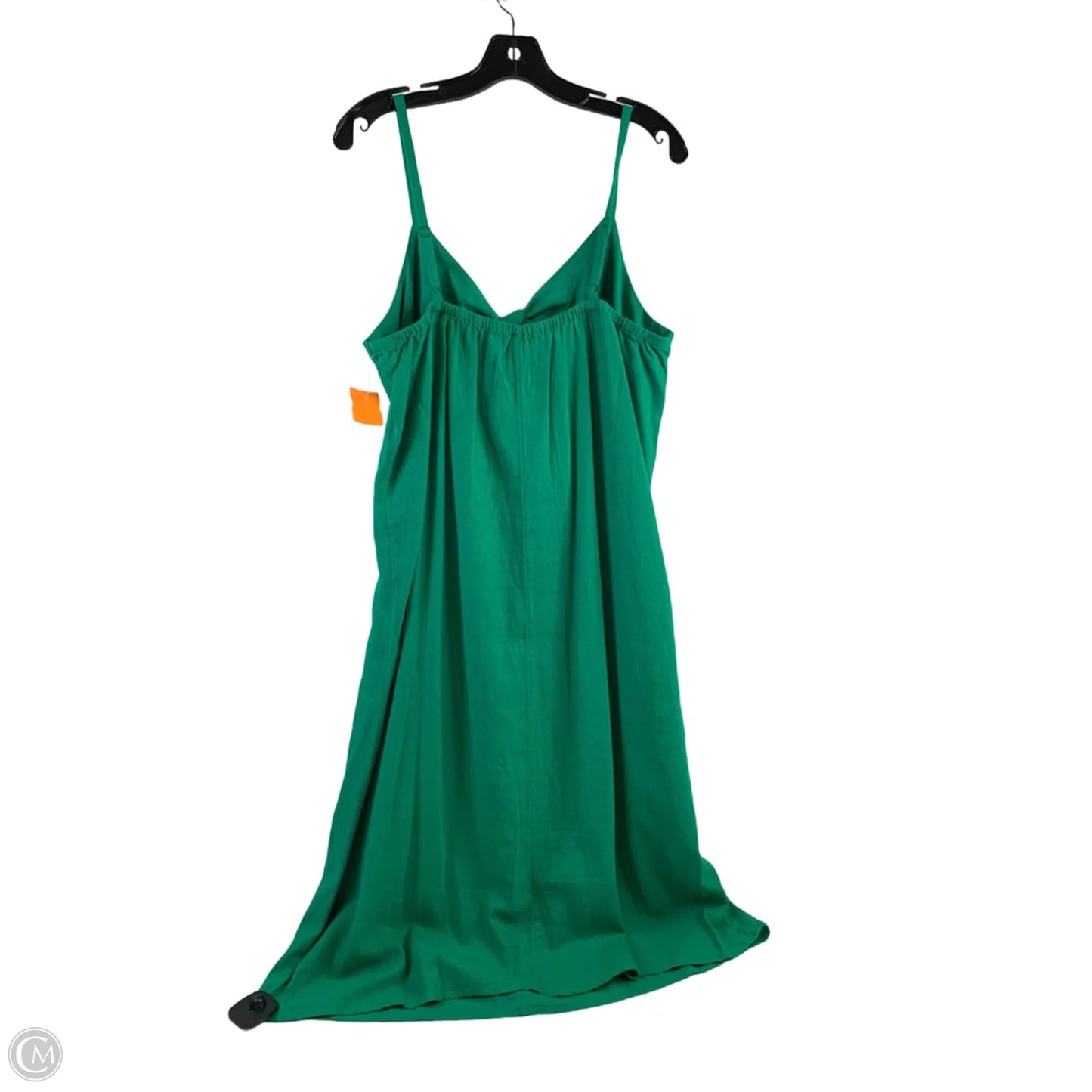 Dress Casual Midi By Old Navy In Green, Size: Xl